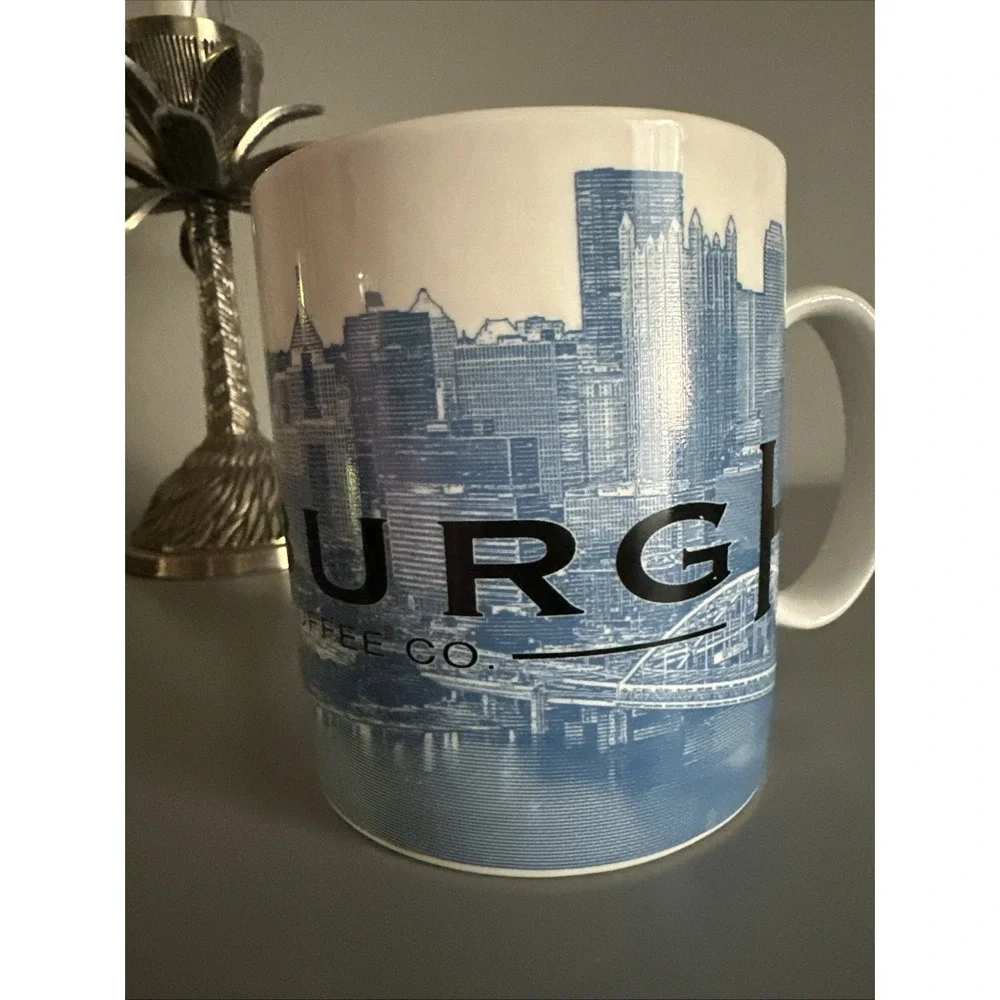 Pittsburgh Steel City Starbucks Barista 2002 Skyline Series One Coffee Cup Mug